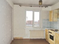 Кухня светлая(окна выходят на солнечную стотону)