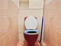 Туалет в кафеле