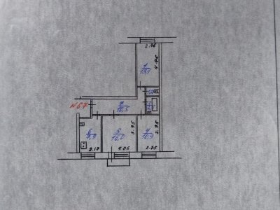 3-комнатная квартира