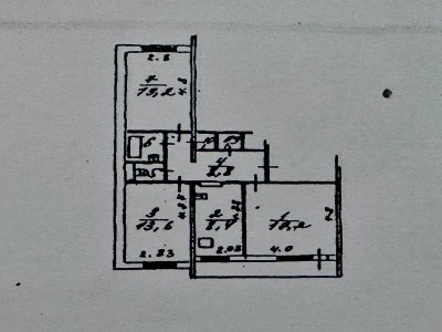 3-комнатная квартира
