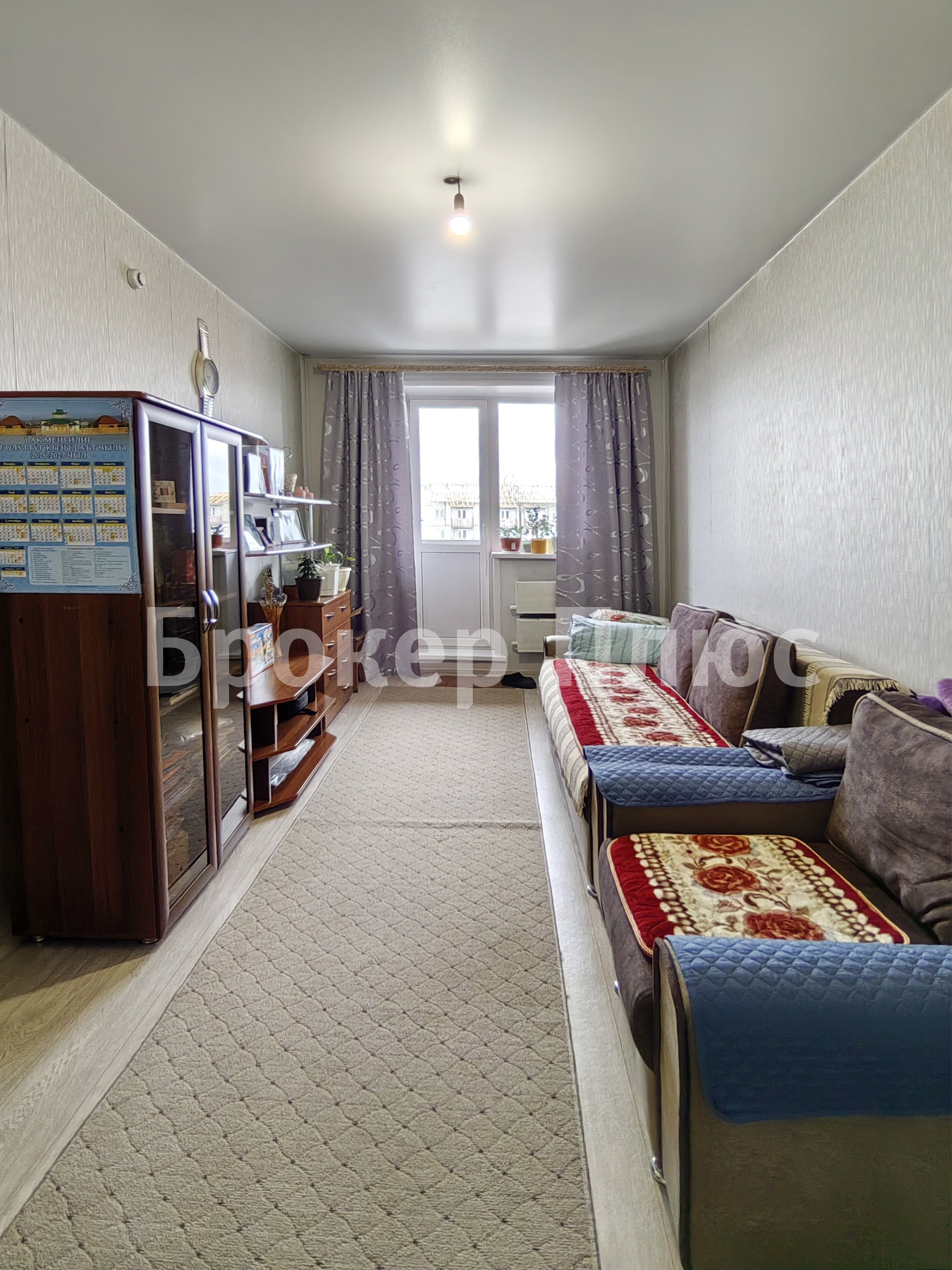 Продаю 3-к. квартиру, 63 м². Кызыл, Московская, 122